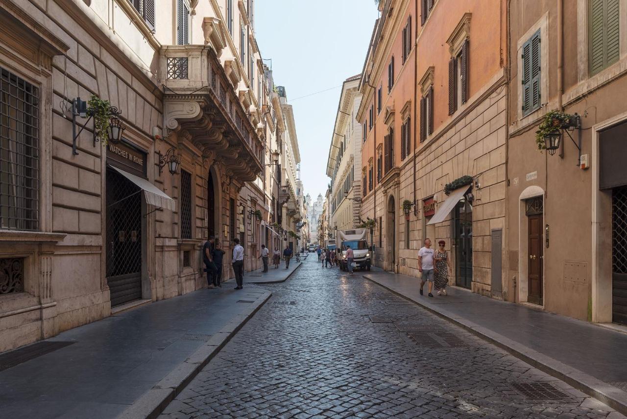 Fontanella Borghese Apartment - FromhometoРим Экстерьер фото